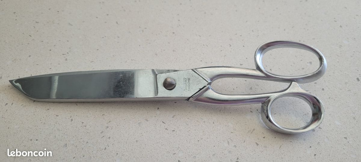 Ciseaux tailleur couture Nogent chrome (image 1)
