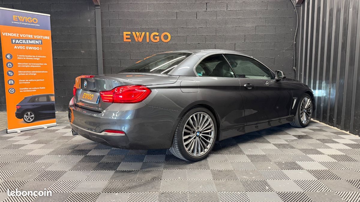 BMW SERIE 4 CABRIOLET 2.0 420 I 185 SPORT BVA - HARMAN / SIEGES CHAUFFANTs (image 2)
