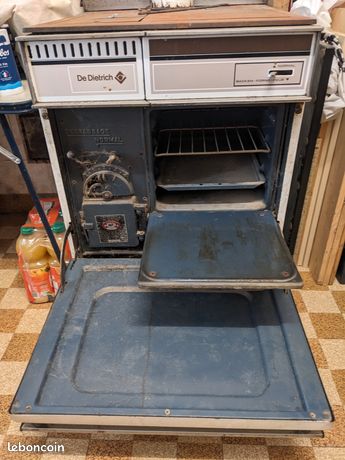 Cuisinière Ancienne JEP En Tôle - Jouet Miniature Français - Très Bon état