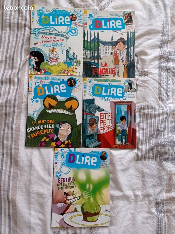 Lot de 5 livres à 2 (image 1)
