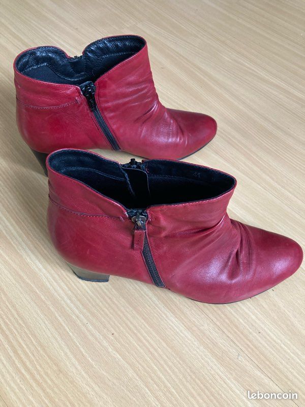 Bottines cuir (image 2)
