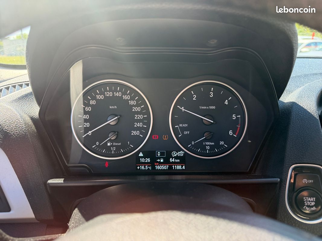 BMW SERIE (F20) (2) 116D 5CV PREMIERE 5P 116Ch Garantie 12 mois (image 14)