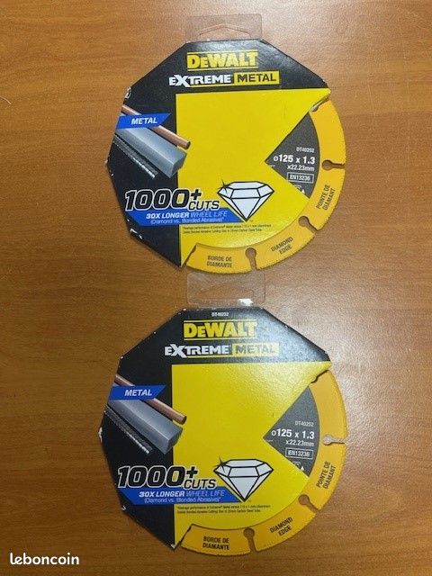 Meuleuse Disque Diamanté DeWalt DT40252-QZ - 125 X 22,23 X 1,3 Mm