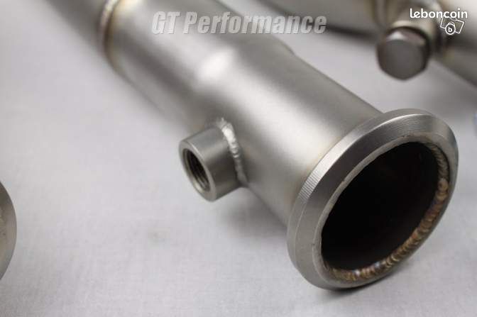 Cata Sport / Decata tube Clio 2 et 3 RS 182 197 203 Renault Sport (image 2)