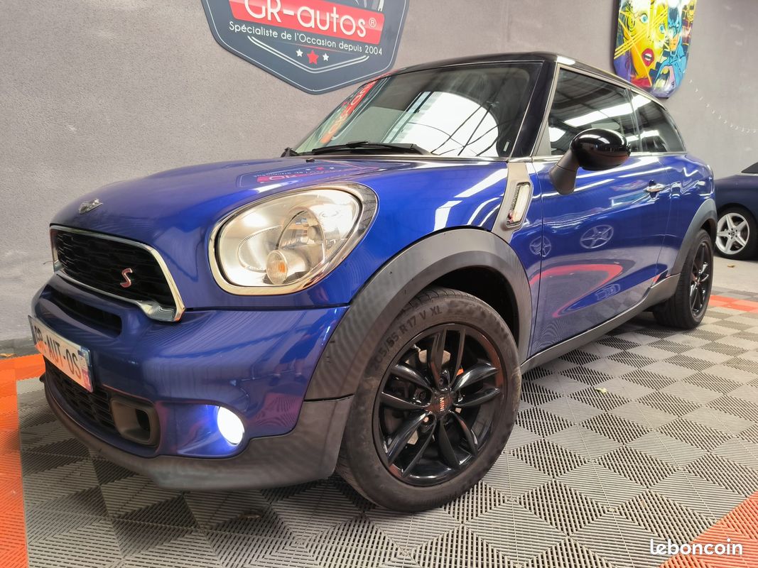 Mini Paceman SD 2L D 143CV cooper s 129.000km garantie 12 mois chaine de distribution changé facture semi-cuir / usb / radar de recul / boite automatique / clim (image 1)