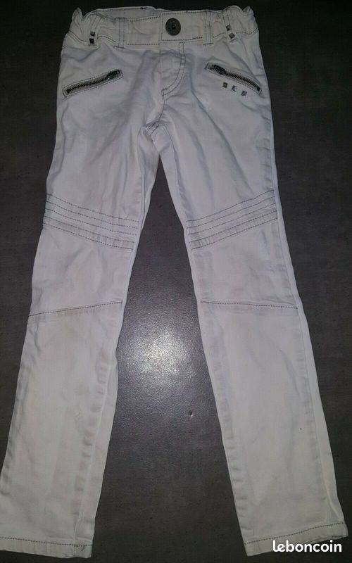 IKKS pantalon fashion jean slim fit 7 ans pour fille (image 1)