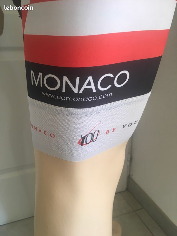 Cuissard UC MONACO Team issue modèle court hiver mi saison Taille S (image 3)