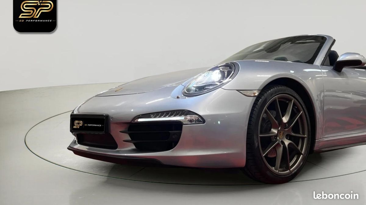 Porsche 911 991 Carrera 4 Cabriolet * Boîte Manuelle * 4x4 * Bose * Full Cuir * Mémoire * Sièges Ventilés (image 7)