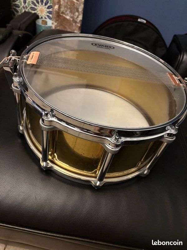 Caisse claire Pearl Free loating 14x6,5 laiton (image 8)