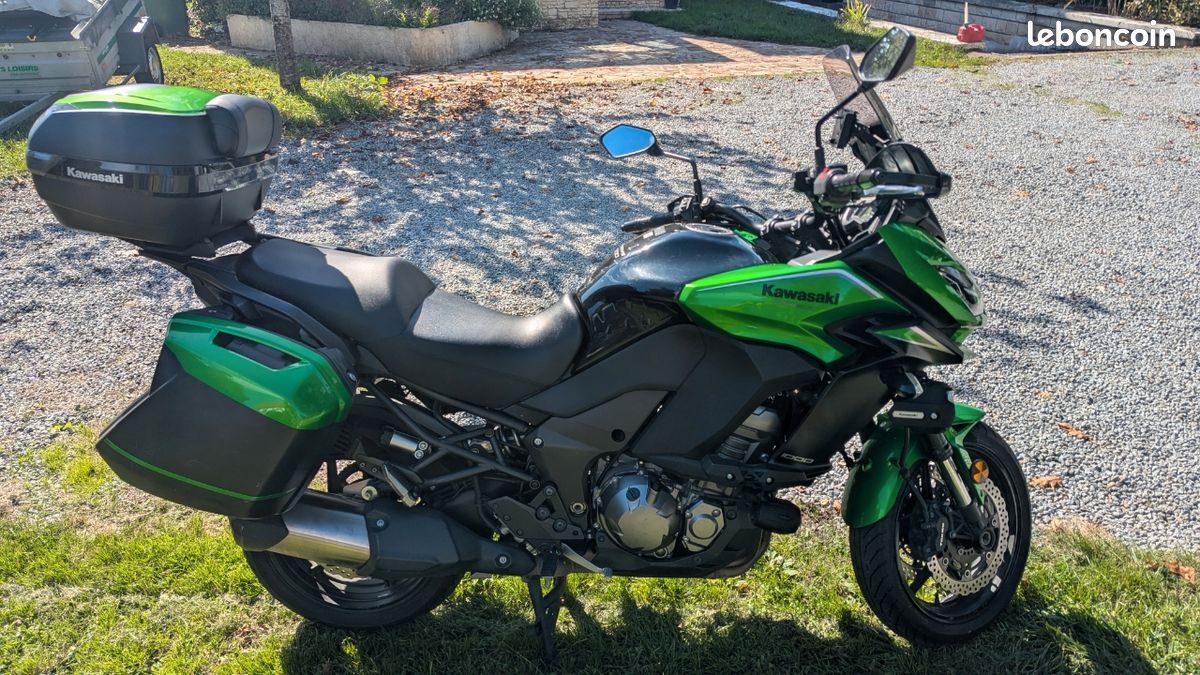 Kawasaki Versys 1000 Grand Tourer – 2017 – Vert Kawasaki Motos