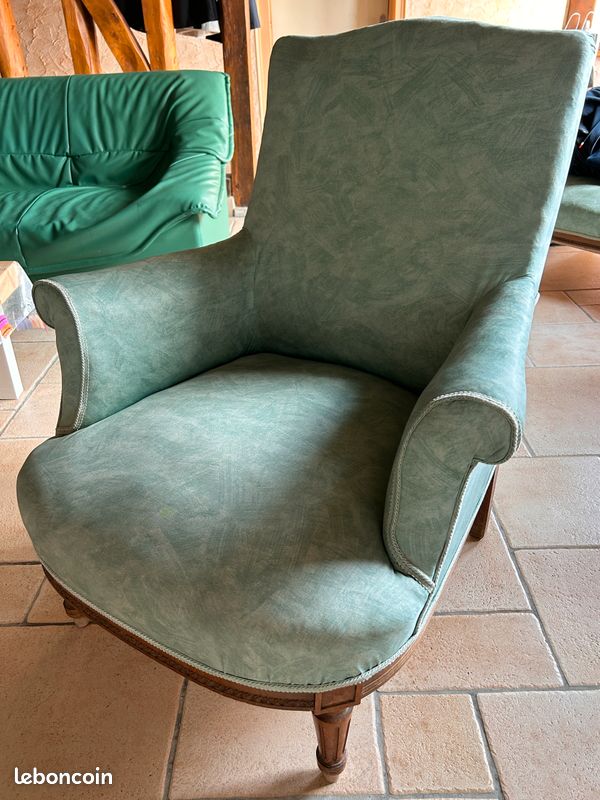 Fauteuil crapeau napoléon 3 (image 1)