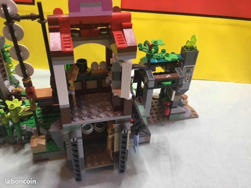 PAS D’ENVOI LEGO MONKIE KID 80044 MONKIE KID’S TEAM HIDEOUT complet avec boîte et plan plus pièces détachées supplémentaires (image 5)