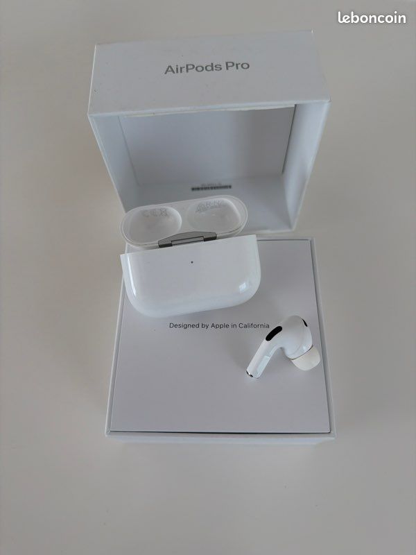Boîtier De Charge Pour AirPods Pro – Jeselry, Noir, Compatible Avec Chargeur (Neuf)