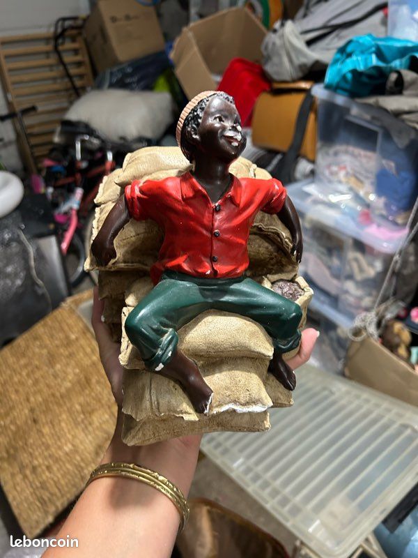 Lot 6 grandes figurines vintage – déco rétro style (image 4)