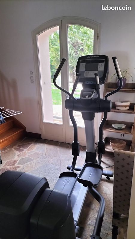 Console Life Fitness Pour Elliptique 95X - Occasion Fonctionnelle - Noire