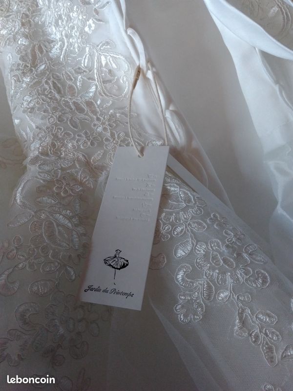 Robe de mariée / manches 3/4 Olivia (image 8)