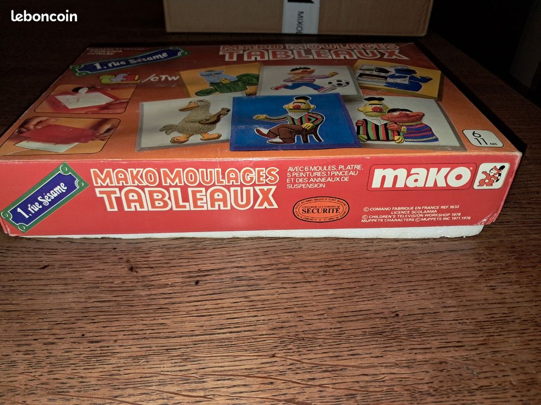 Mako Peinture - Boite N°3 Boc Boboc Boloboc - Mako 1971 Réf 4217/3 Neuf