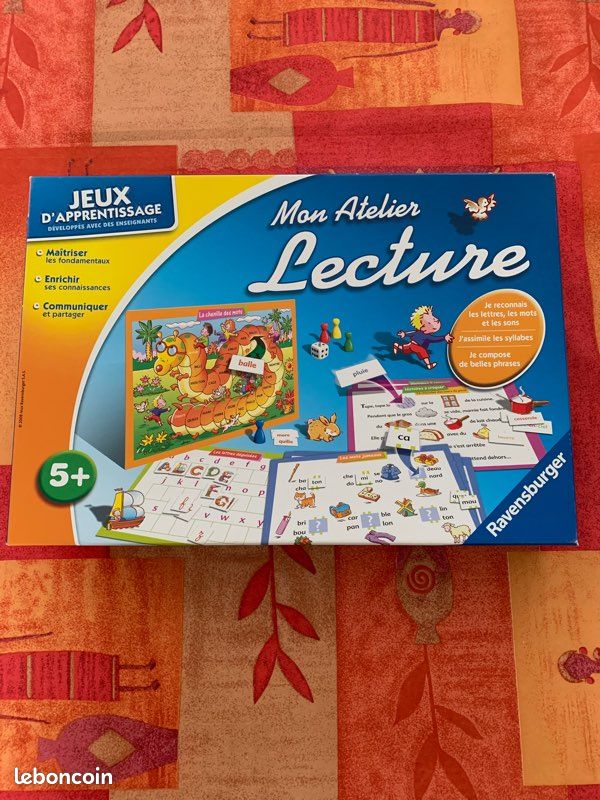 Jeu de société « mon atelier lecture » (image 1)
