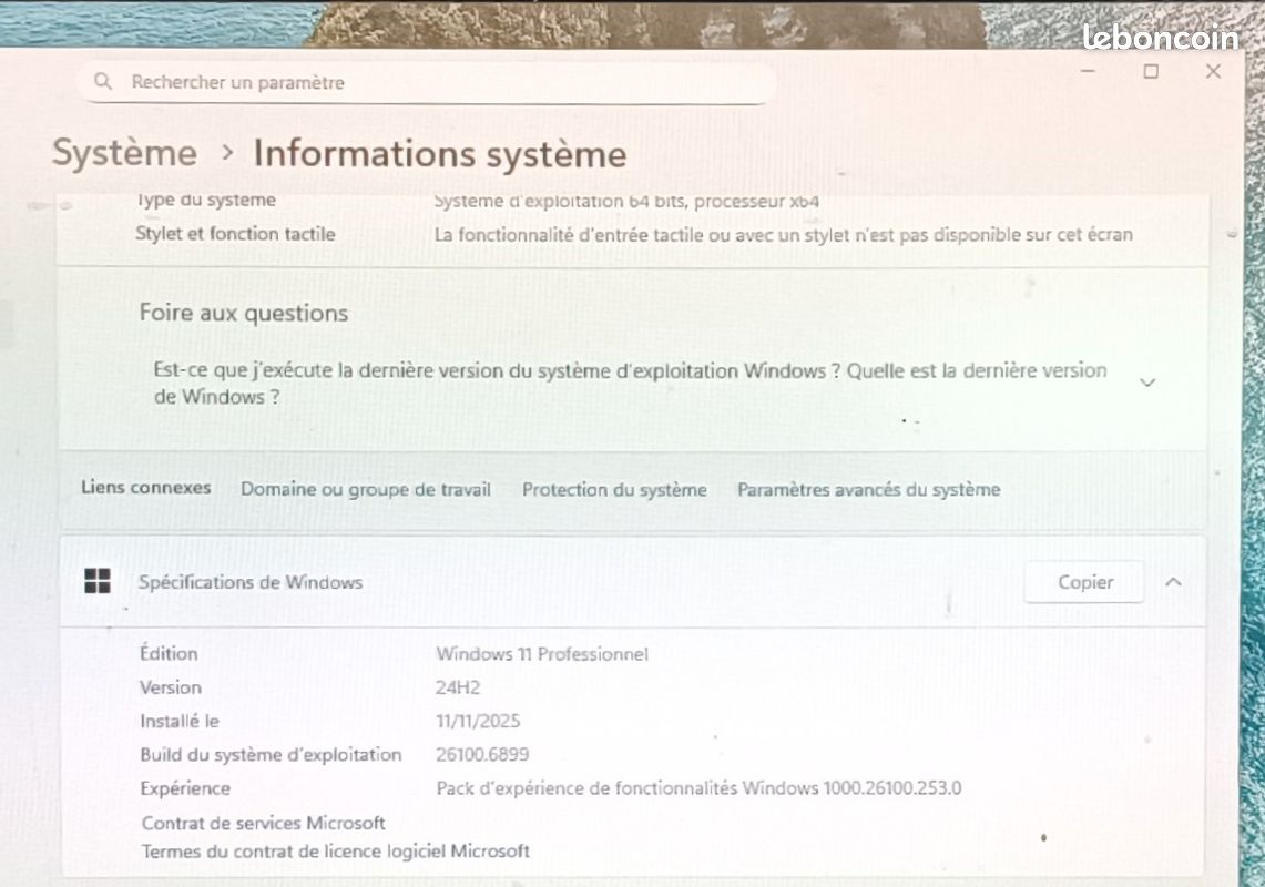 Lenovo Think center M93p i5 / 8Go /SSS 256Go / win 11 pro (image 10)