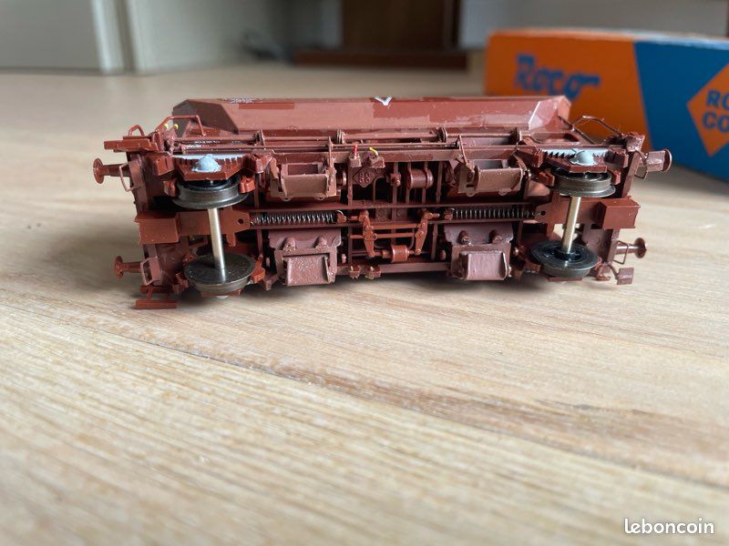 5 Wagons Trix Express Réf 3412 – Plat à Ridelles + 3 Cuves – HO – Vintage Allemagne