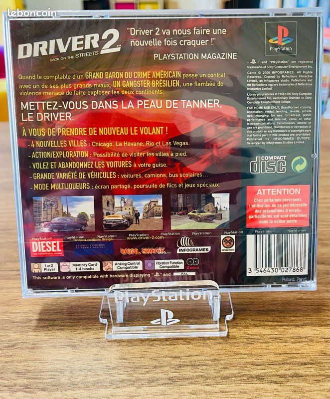 Driver 3 driv3r PC FR - Jeux vidéo