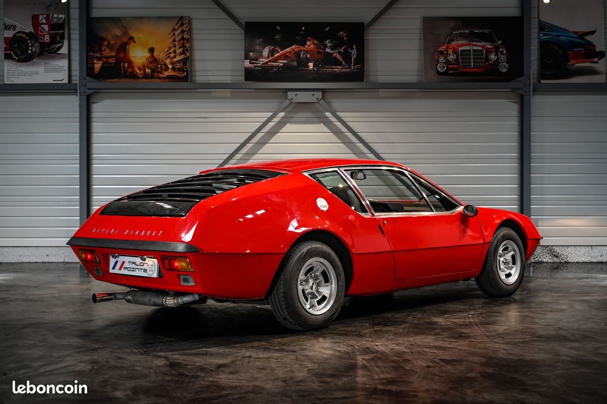 ALPINE A310 1600 VF 4 cylindres 125ch BVM5 / Conversion carburateurs 45 Weber / Rouge / Intérieur cuir noir / N° série 21532 (image 4)