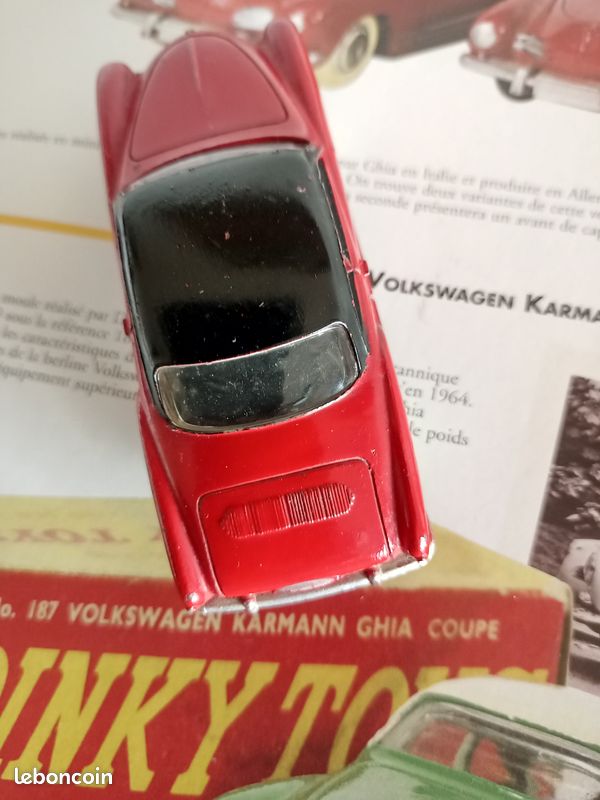 Dinky Toys 1:43 - 1 - Voiture miniature - Volkswagen Karmann Ghia Coupé