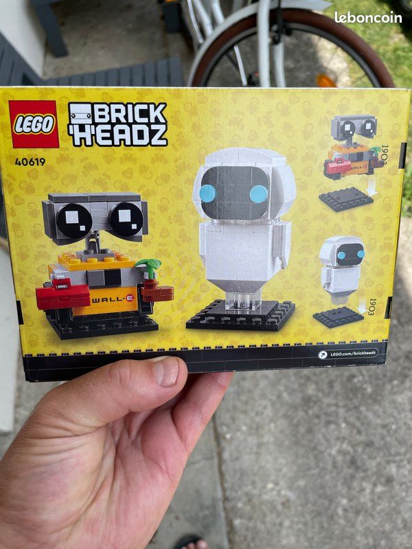 Lego 40619 Brickheadz Walle E et EVE (image 2)