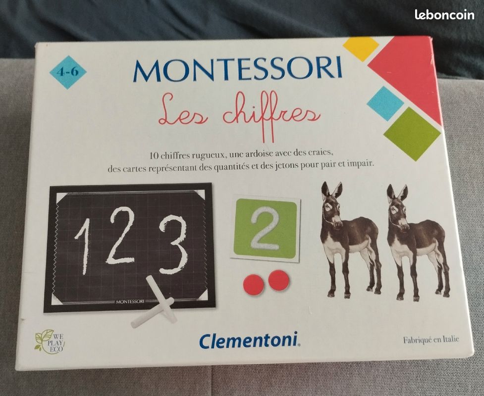 Coffret Montessori, les chiffres (image 1)