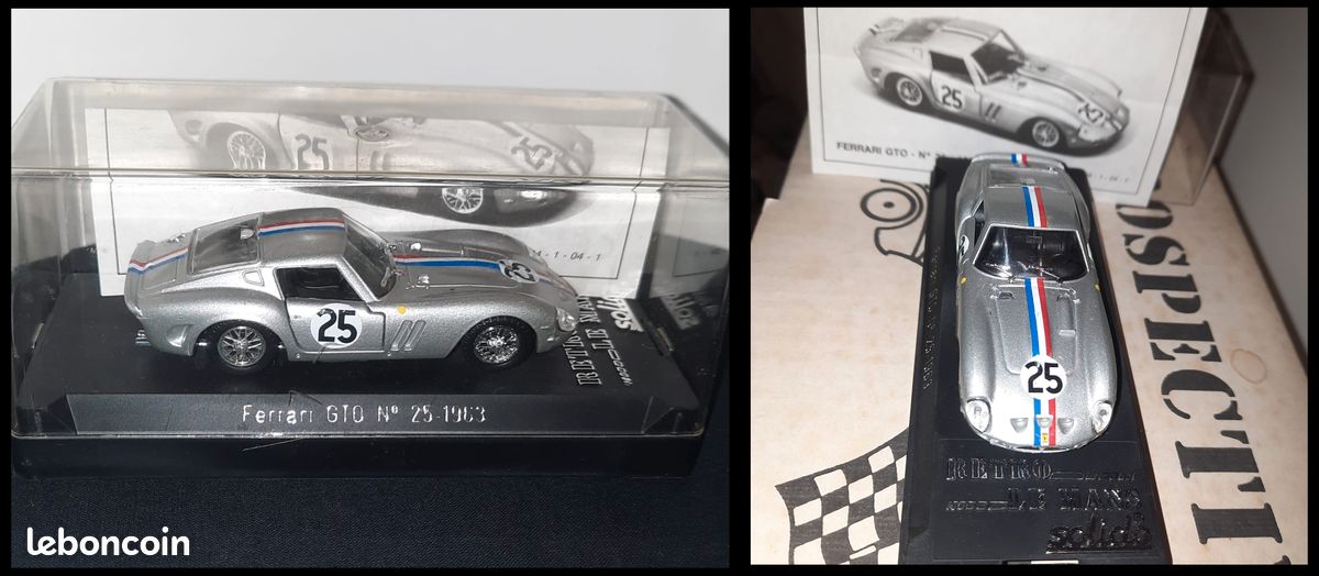 Coffret Rétrospective Le Mans Solido 1/43 - Ref 22 - Occasion Avec étui Taché