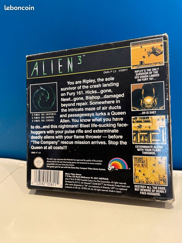 Alien 3 game boy (image 2)