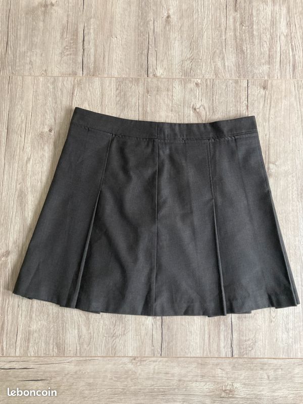 Jupe Plissée Jupe Noire Camaieu Mini Jupe Plissée CAMAÏEU, Taille