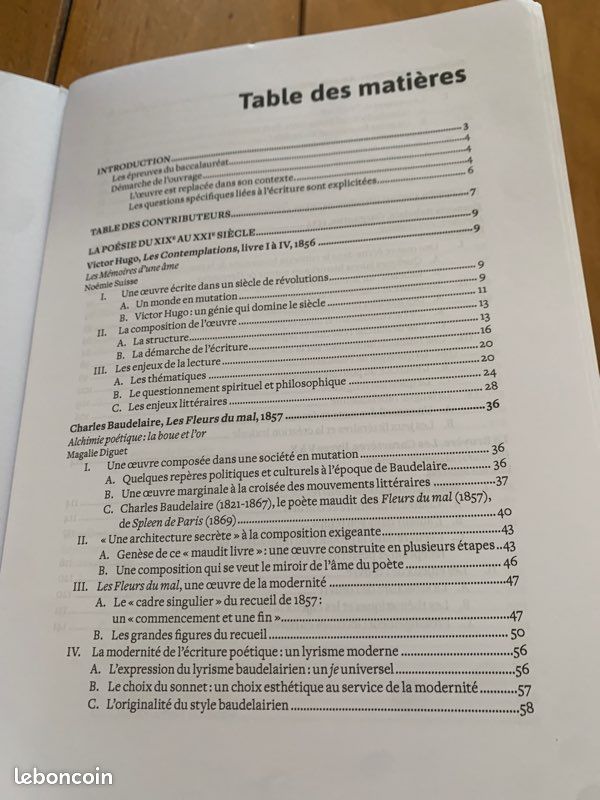 Baccalauréat de français (image 1)
