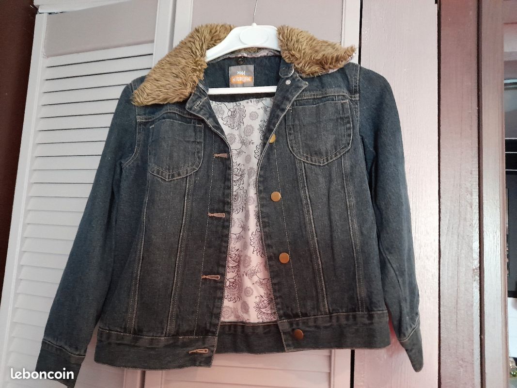 Veste en jean en 138cm (image 1)