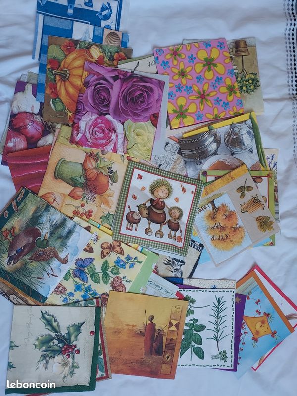 Lot de 50 Serviettes en papier (image 2)