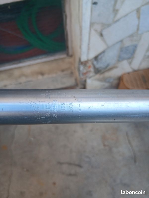 Tige De Selle Aluminium Kalloy - Diamètre 28,6 Mm, Longueur 350 Mm, Pour Vélo Route/course