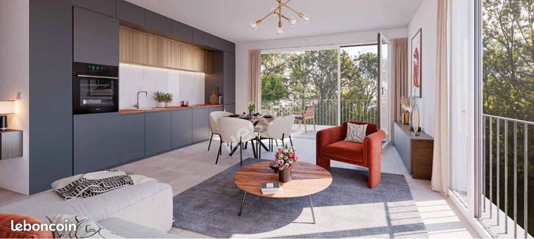 Immeuble 2 pièces 45 m²