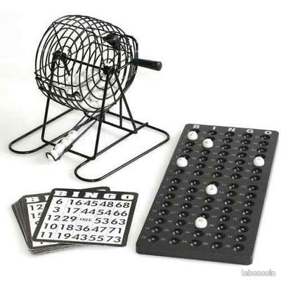 Bingo metal boulier carte boules jetons loto (image 1)