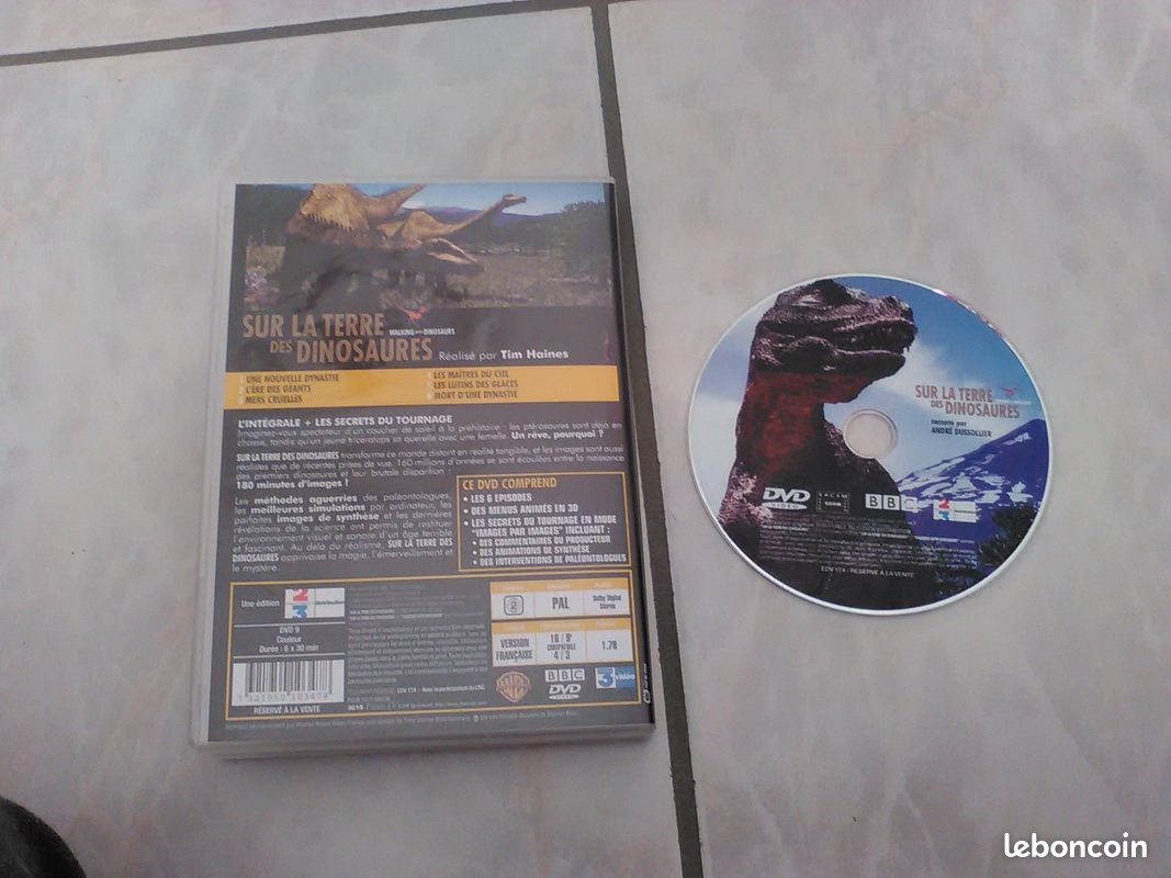 Dvd sur la terre des dinosaures (image 2)