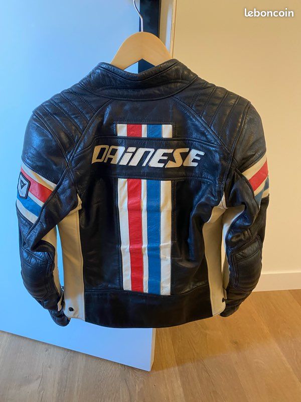 Veste de moto en cuir daneise (image 1)