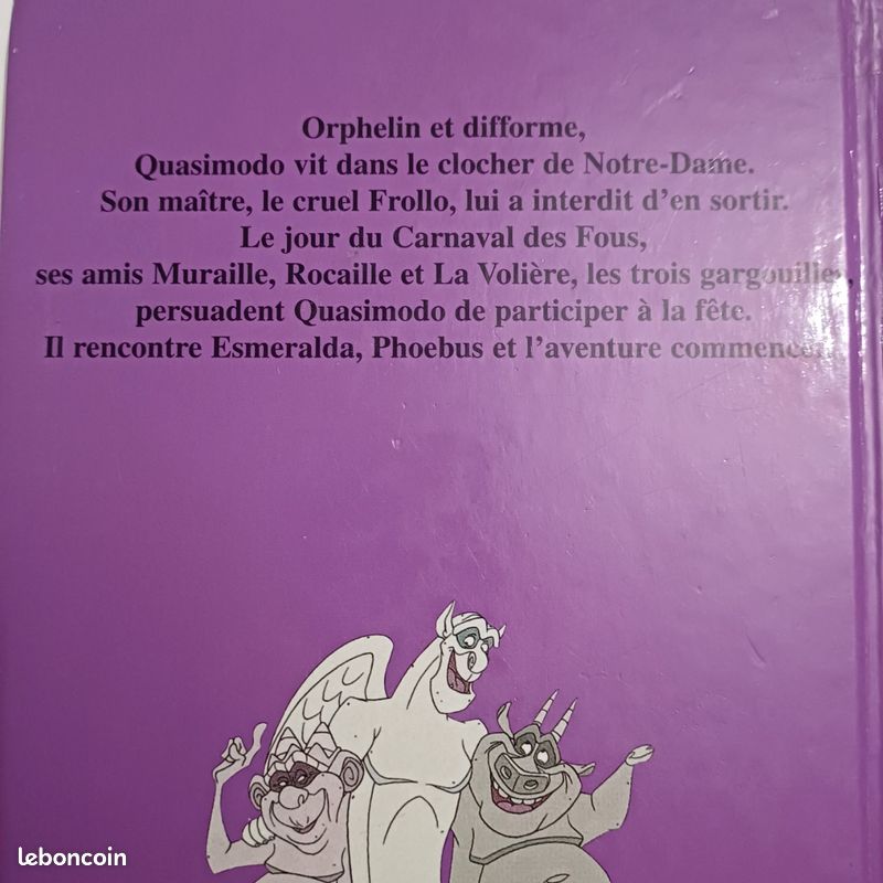 Livre Enfant - LE BOSSU DE NOTRE-DAME (image 3)