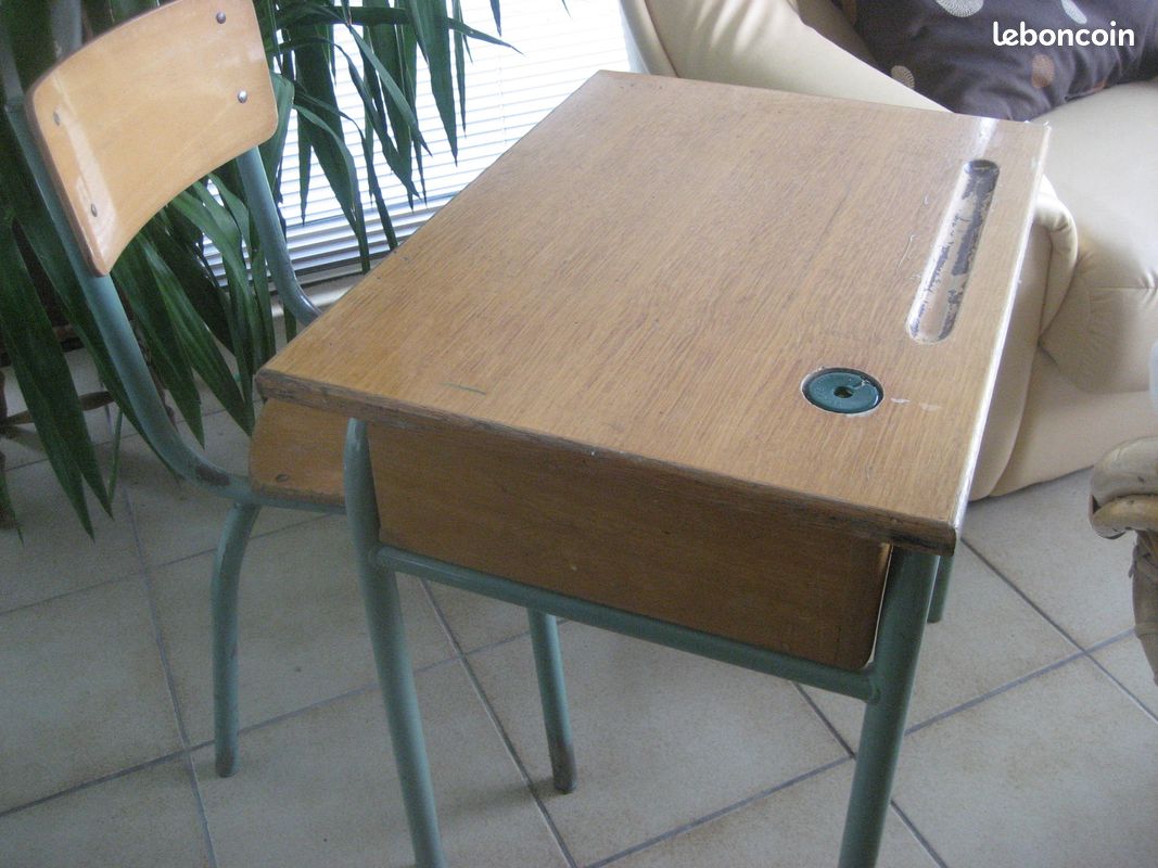 Bureau ecolier vintage (image 1)