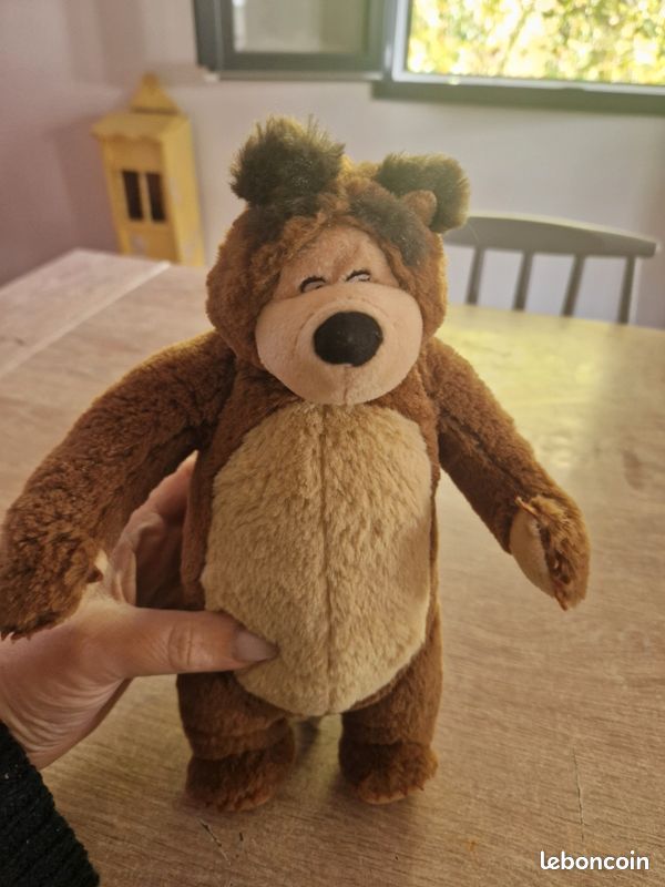 Peluche misha and the bear (image 1)