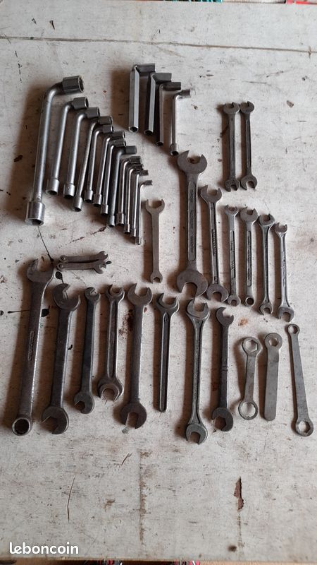 Clés plates et clés à pipes (image 1)
