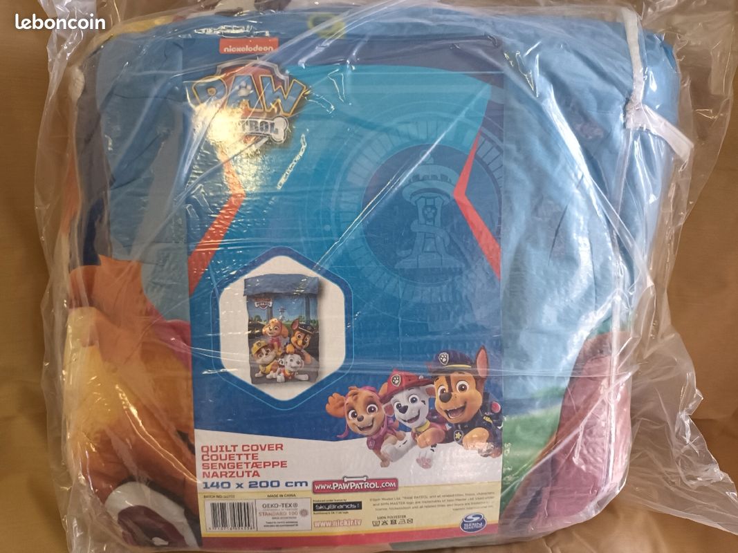 Couette Paw patrol 140x200cm (image 2)