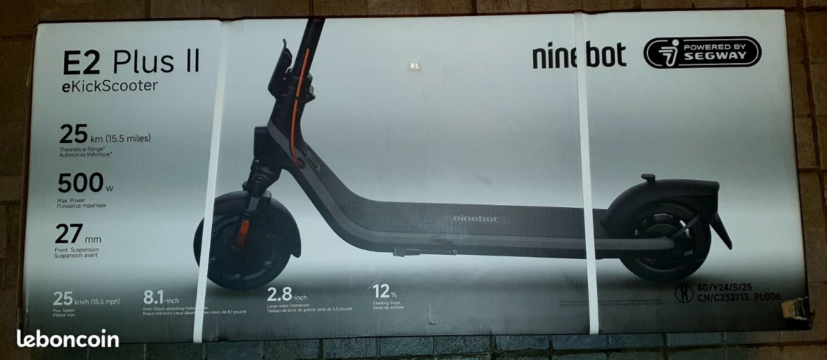 Trottinette E2plus II ekickscooter (image 1)