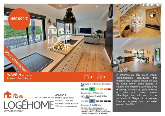 Maison 5 pièces 135 m²