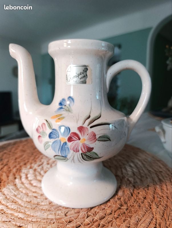 Pichet vintage Poët-Laval – Céramique (image 2)