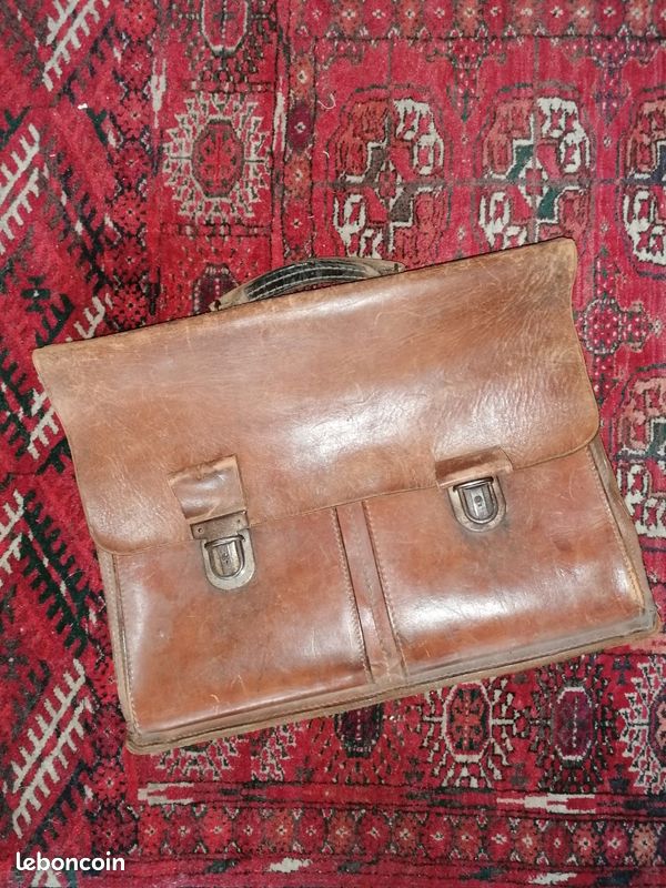 Sacoche en cuir vintage (image 1)