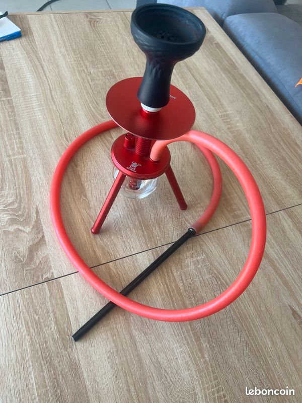 Chicha Kaya Shisha Tripod Rouge (image 9)